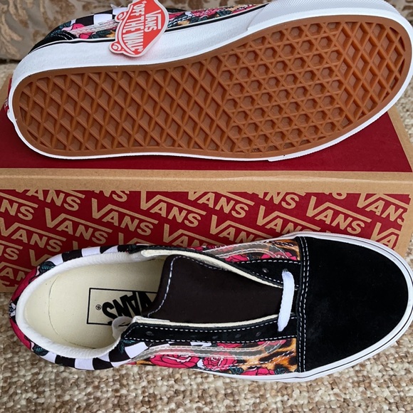 Vans Old Skool Rose/Animalchck True White/Multi WM - Picture 4 of 16